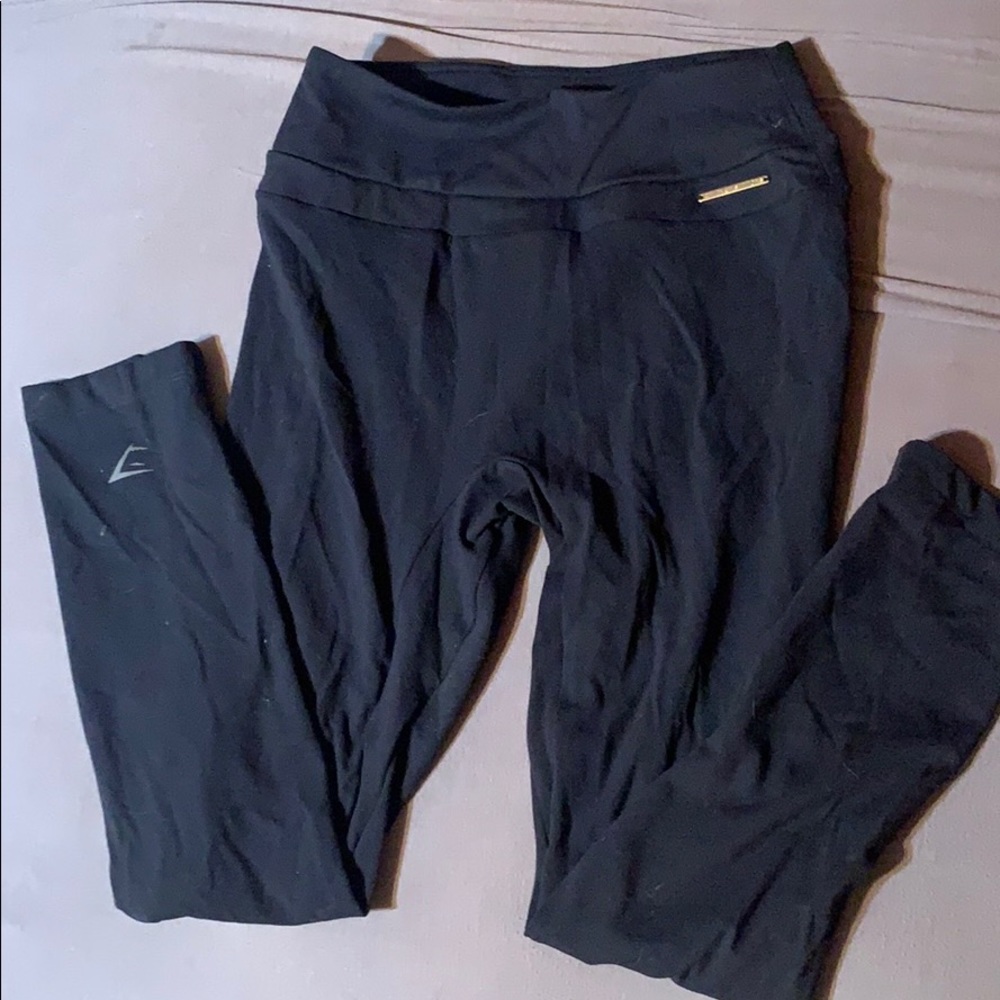 Gymshark x Whitney Simmons crop black leggings